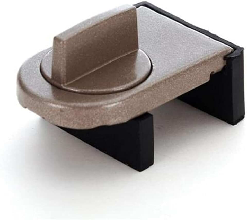 Adjustable Slide Band Stop Cabinet Latch Bands Door Window Latch Rubber Covered Wedge Security Anti-Theft Lock Safety Doors Lock (Color : E, Size : As The Picture Shows)