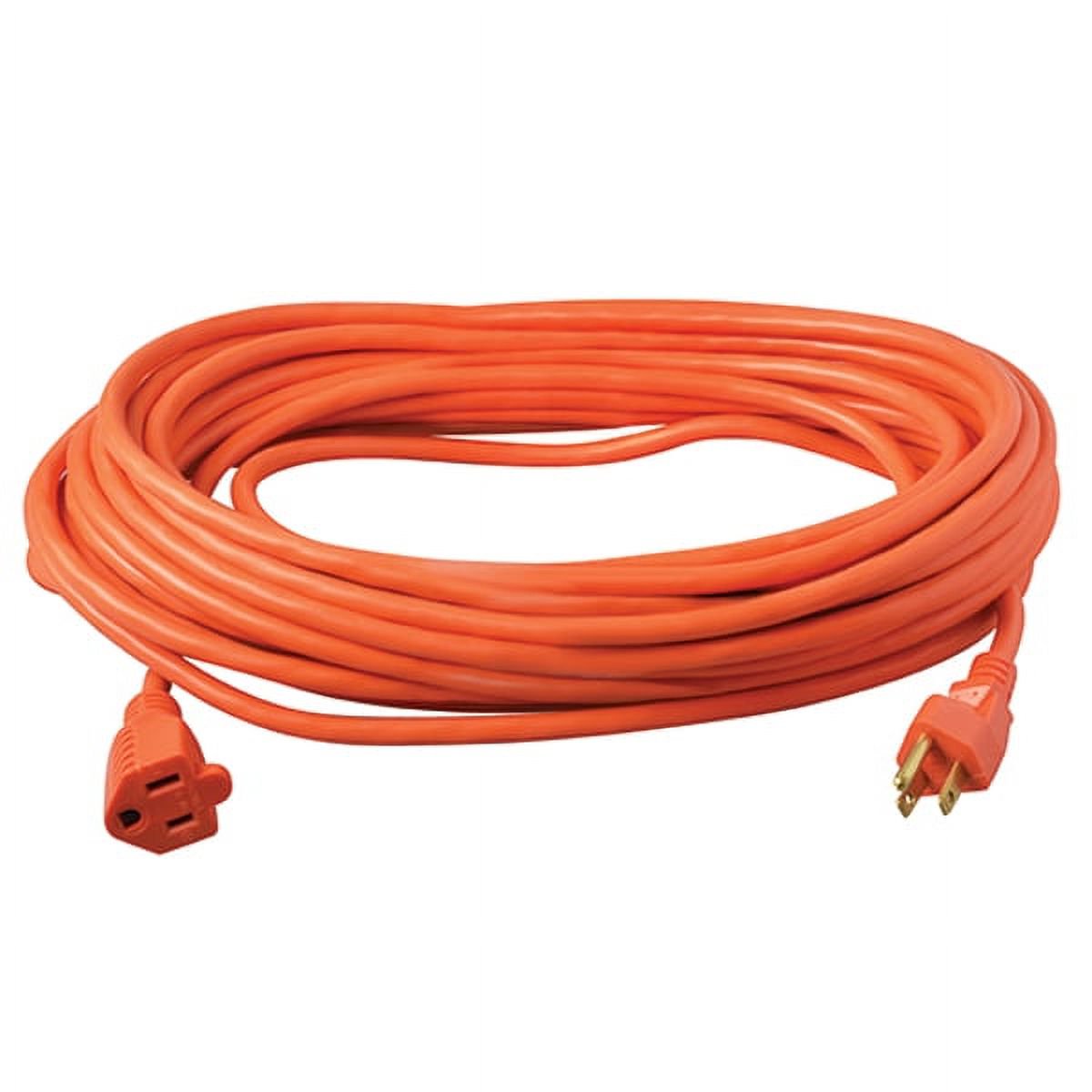 Outdoor Extension Cord, 12/3 ga, 15 A, 50', Orange (6 Units)