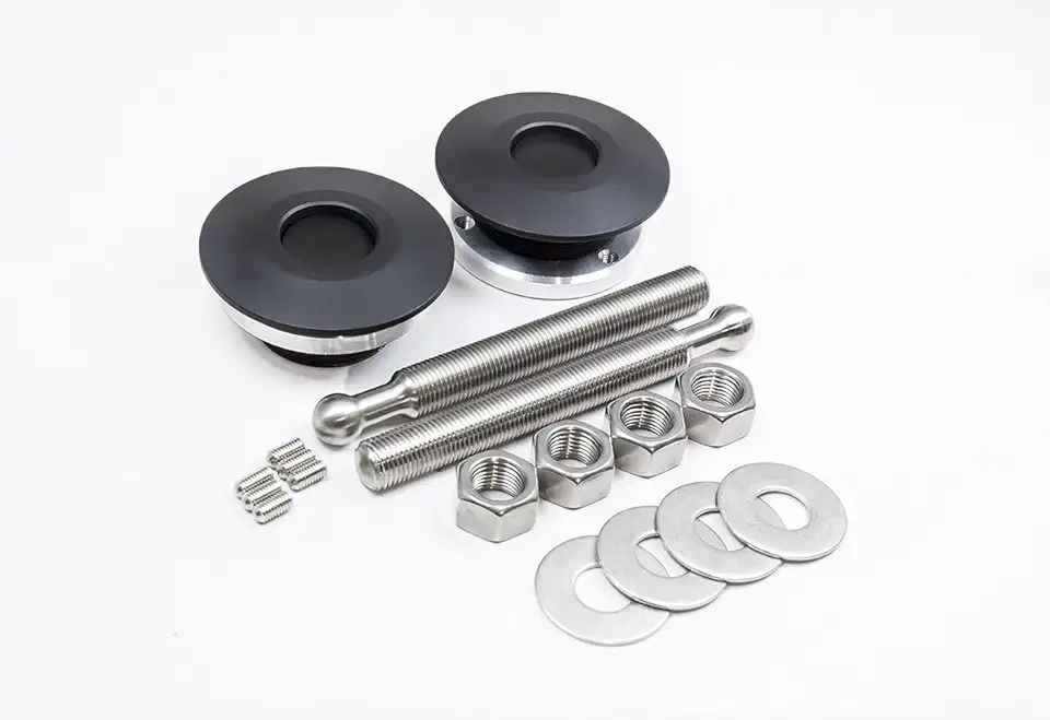 Products QL-50-LP/BP Black Cerakote Finish Low Profile Quick Release Hood Pin Kit