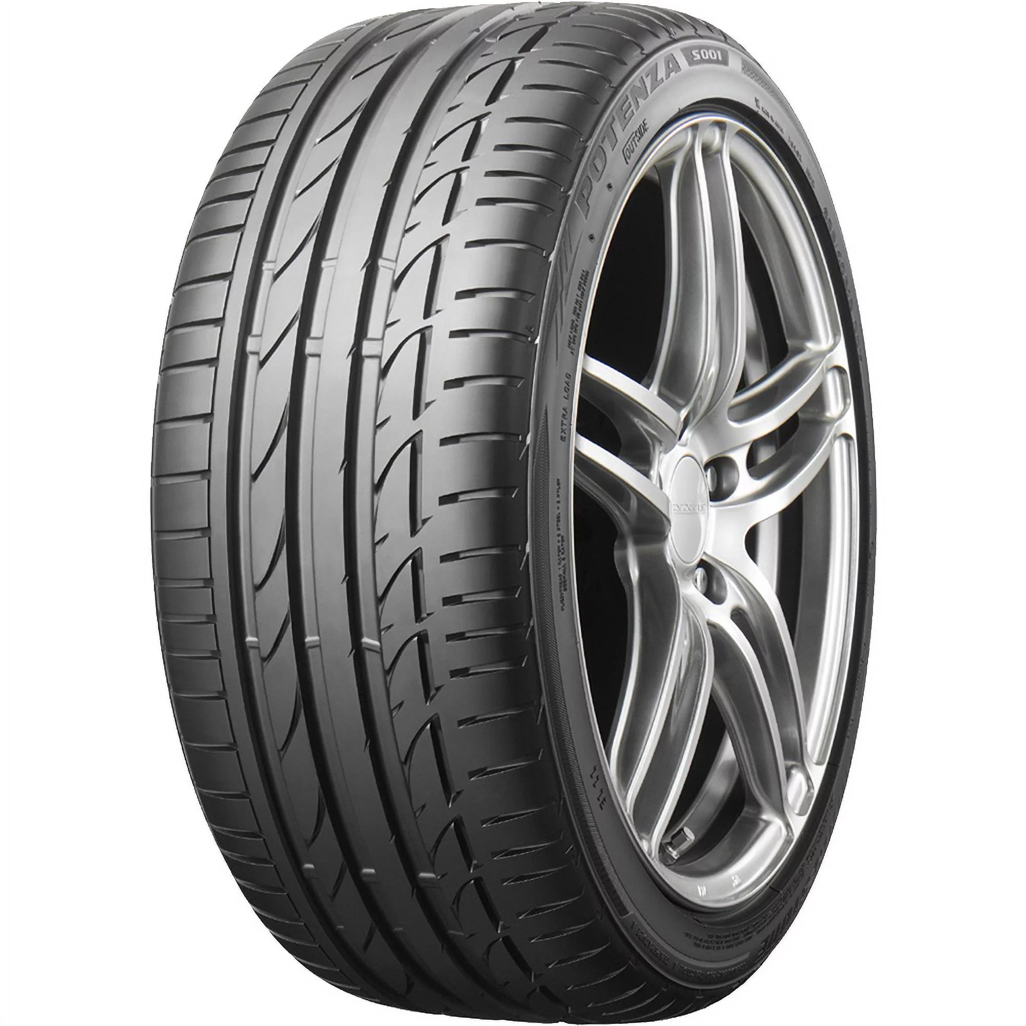 Bridgestone Potenza S001 RFT 225/45R18 91Y High Performance Run Flat Tire