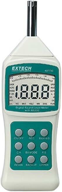 Extech 407750 Sound Level Meter with Background Sound Absorber