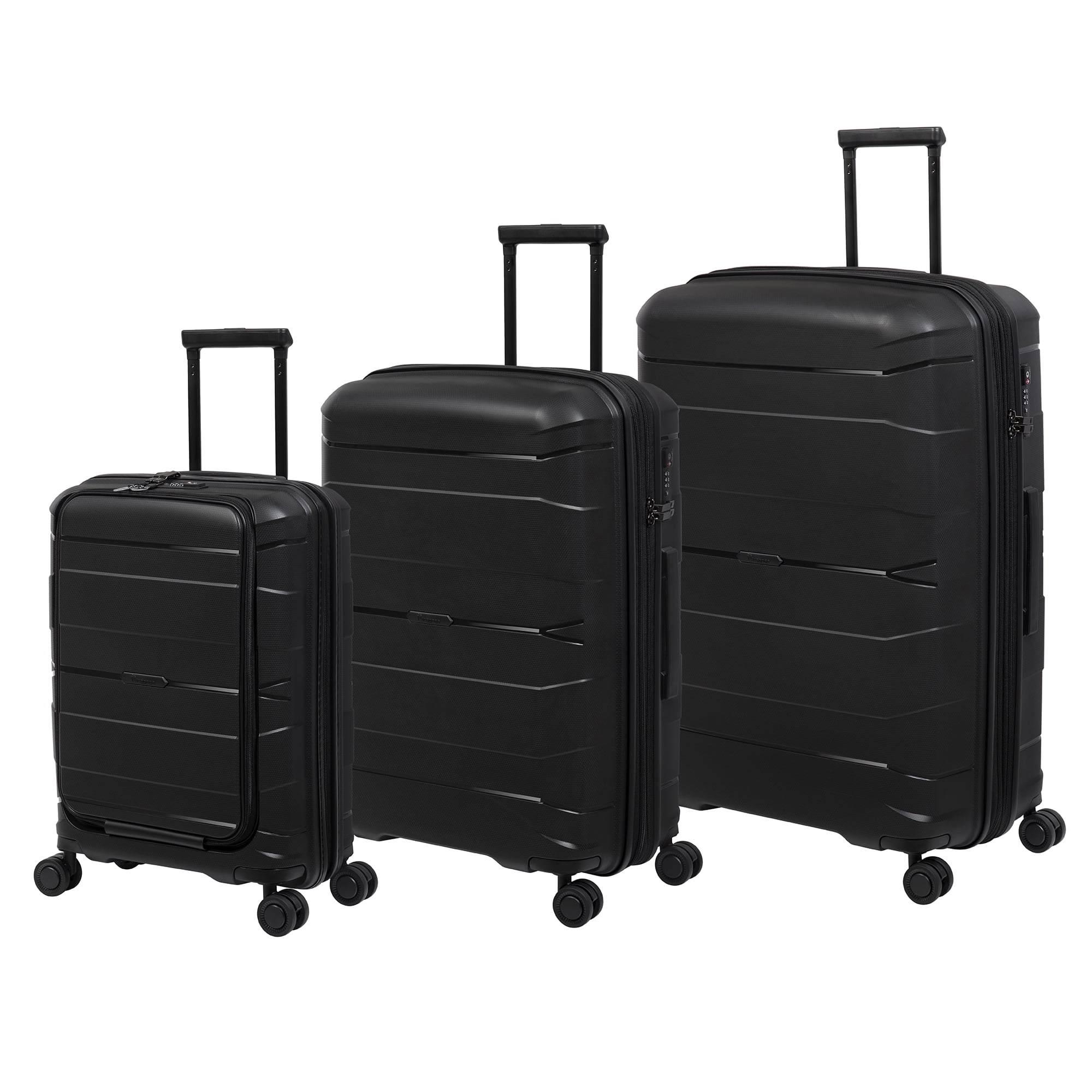 it luggage Momentous 3 Piece Hardside 8 Wheel Expandable Spinner Set