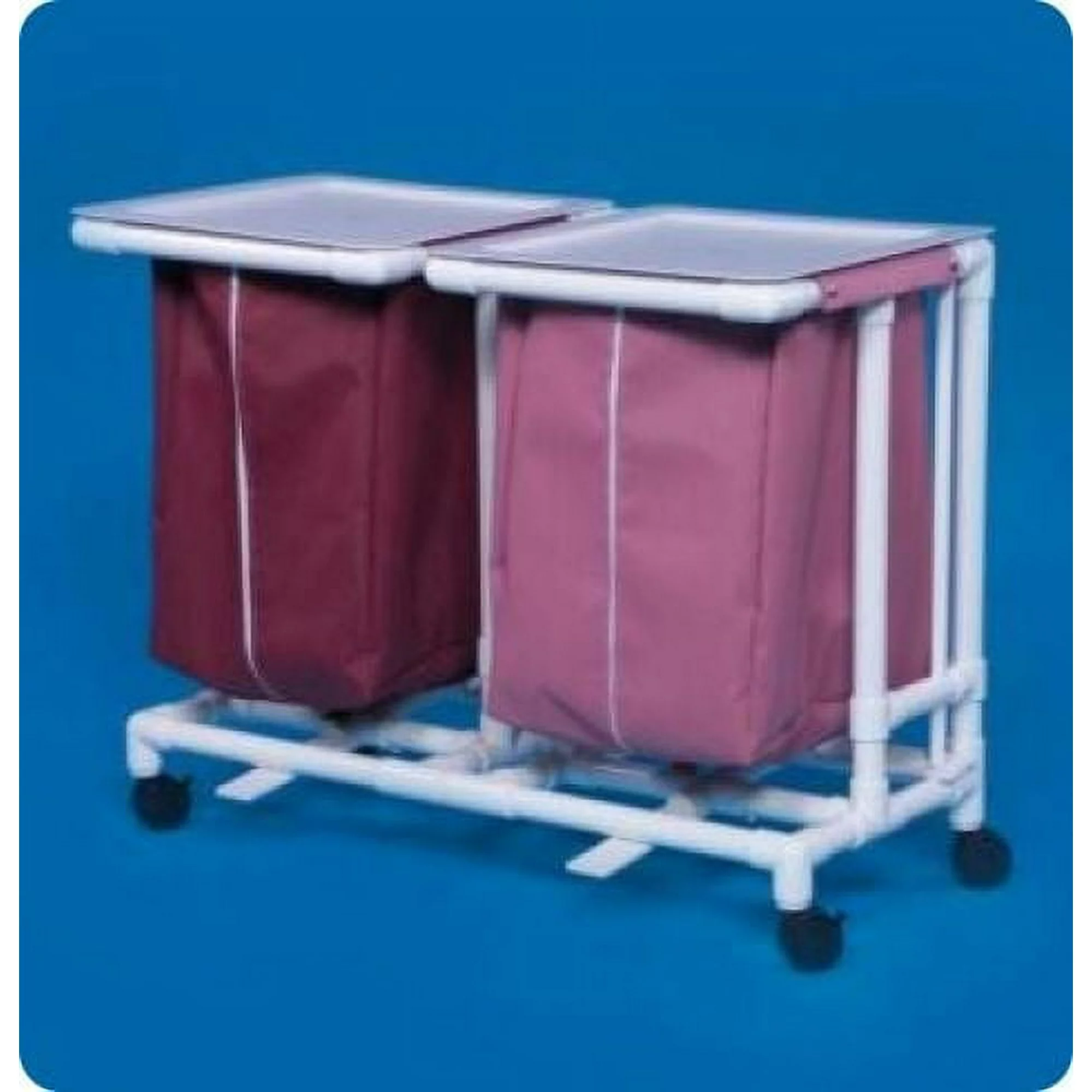 Innovative Products Unlimited JH42FP Double Jumbo Linen Hamper with Foot Pedals
