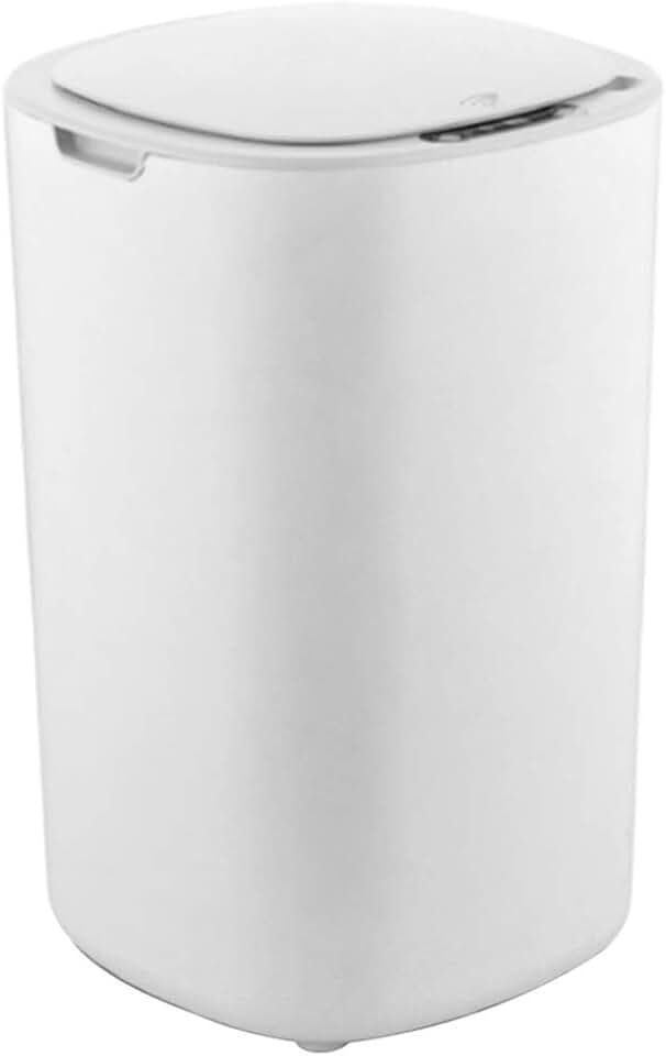 Intelligent Induction Trash Can with Lid Fully Automatic Electric Creative Press Free Large Capacity Waste Bin