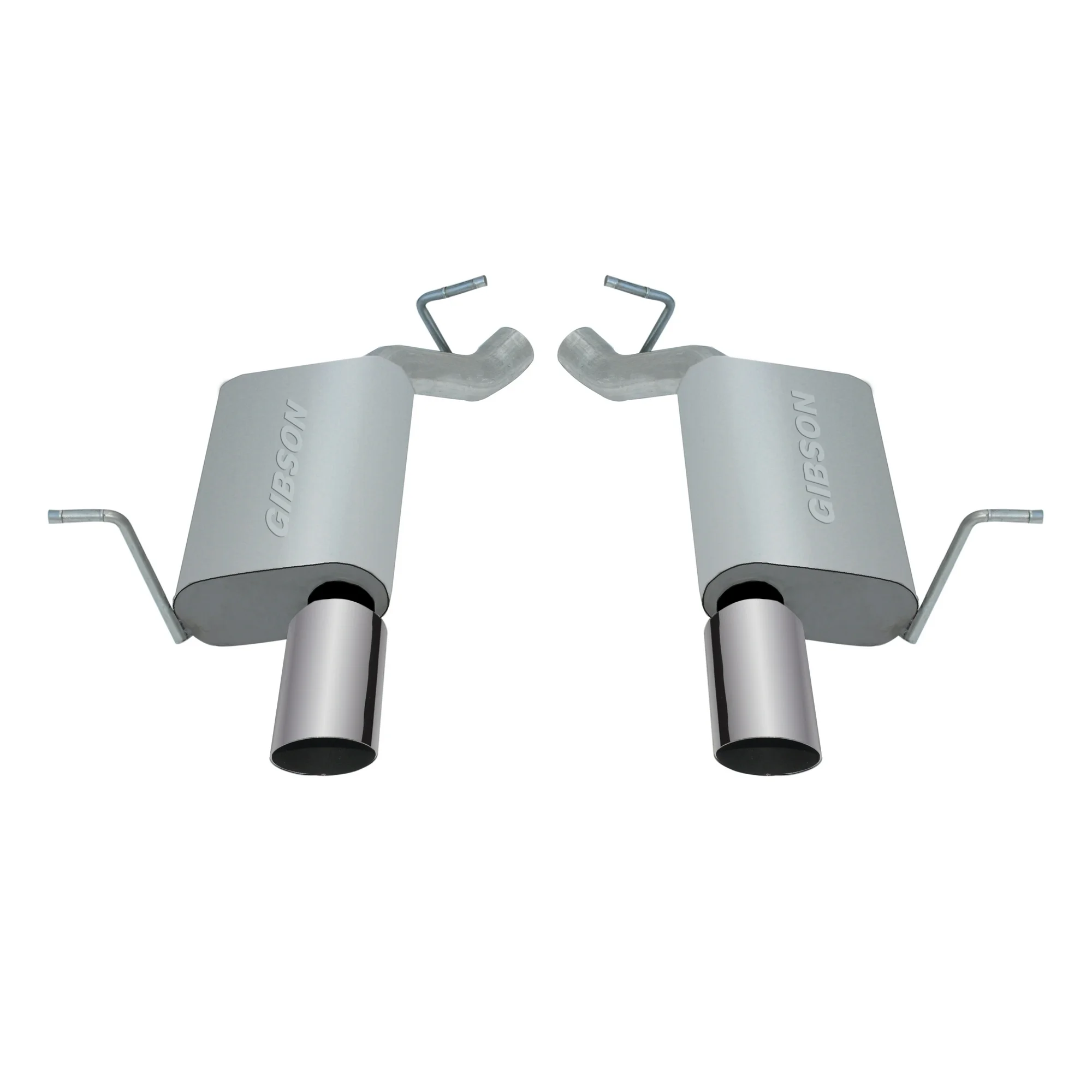 Axle Back Dual Exhaust System, Aluminized Fits select: 2014-2017,2020 JEEP GRAND CHEROKEE LIMITED