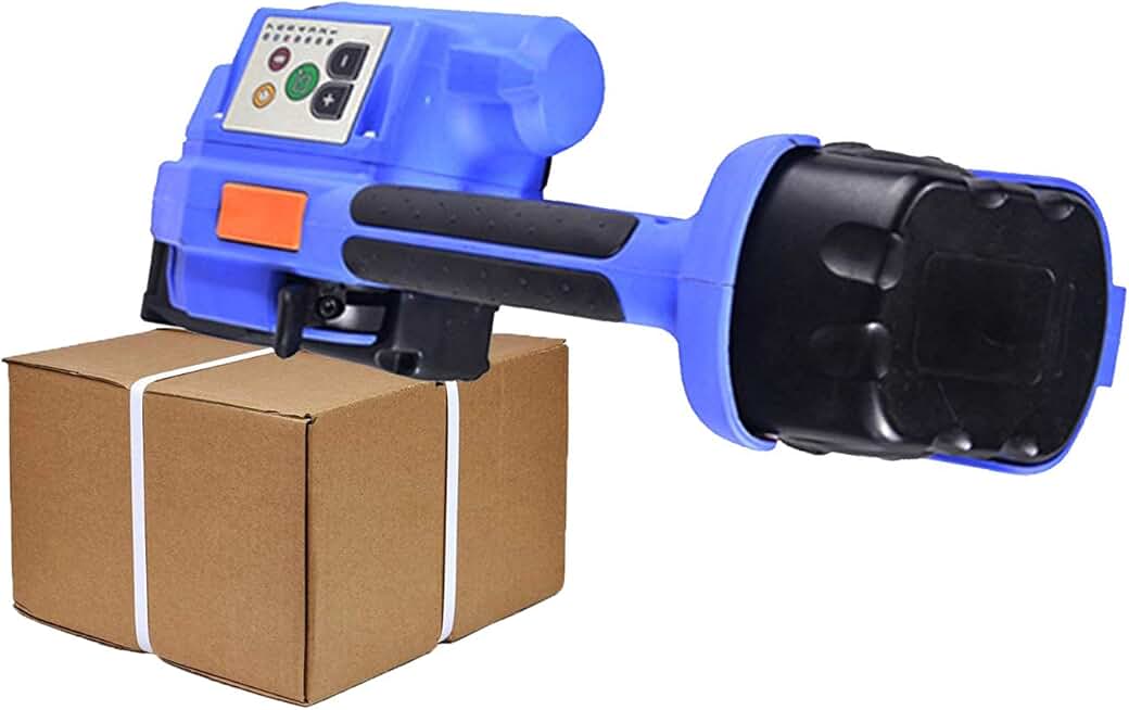 Electric Welding Strapping Tool for PP/PET Plastic Steel Belt 3000mAH Battery Powered Automatic Hot Melting Strapping Electric Banding Machine
