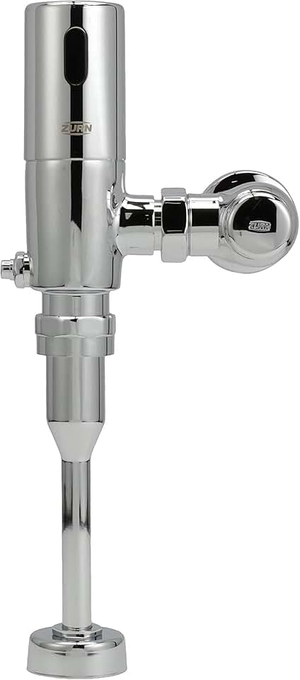 Zurn EcoVantage® ZTR Exposed Sensor Piston Flush Valve with 0.5 gpf and Long Life Battery in Chrome