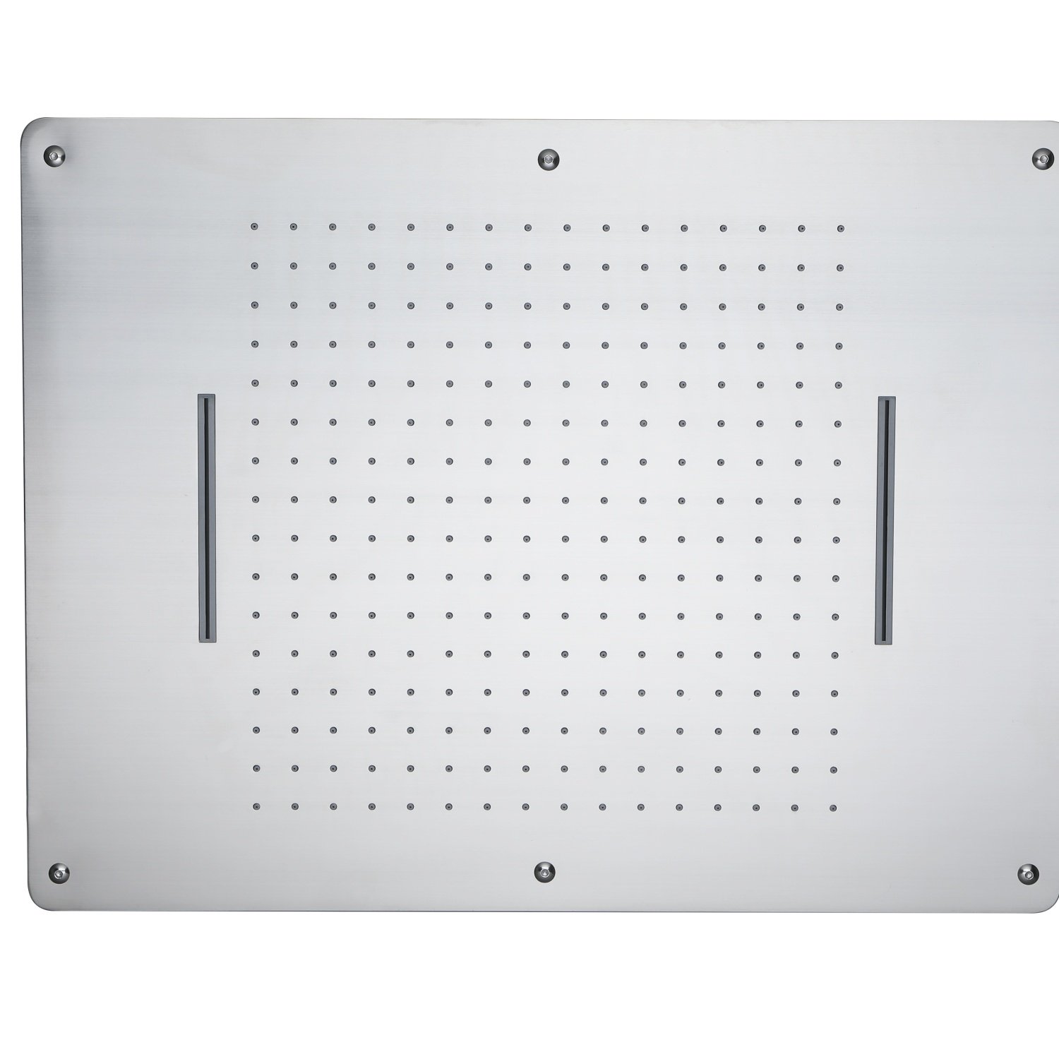 Inch shower head Multi Functions Showerheads Square Ceiling Mounted Bathroom  Waterfall Rainfall shower head High Pressure Bath Shower