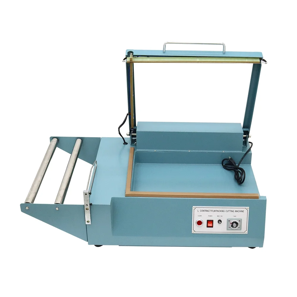 INTBUYING L-Bar Sealing & Cutting Packing Machine Manual Packaging Sealing Machine Shrink Film Sealing and Cutting Machine