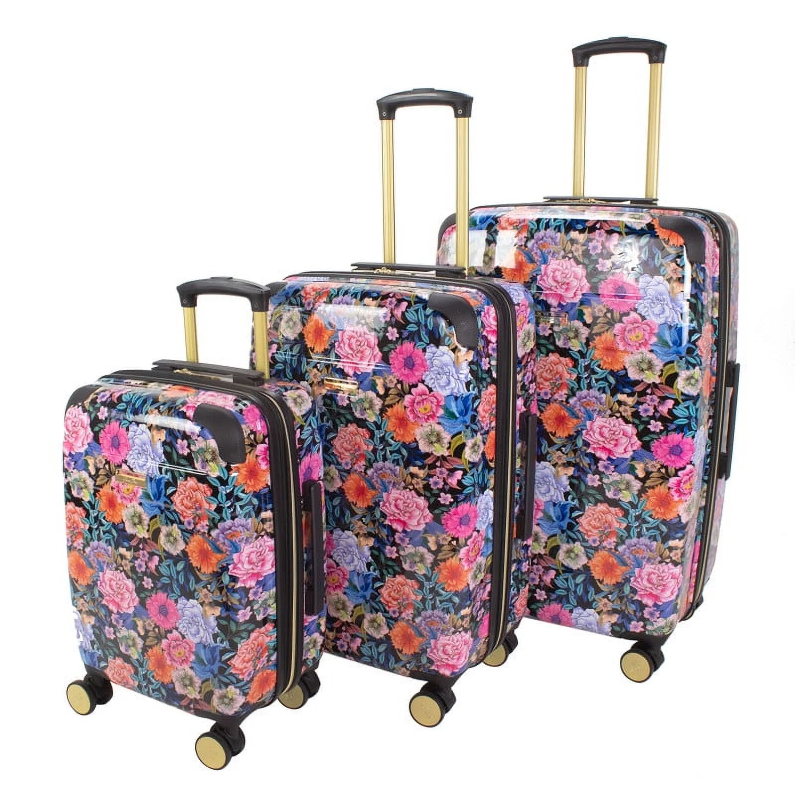 Jenni Chan Entin 3-Piece Hardside Spinner Luggage Set