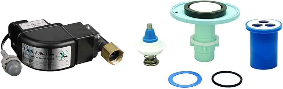 Zurn AquaSense Electronics Module with Solenoid for Z6900 Faucets & 1.6 gpf Aquaflush Diaphragm Flush Valve Rebuild Kit