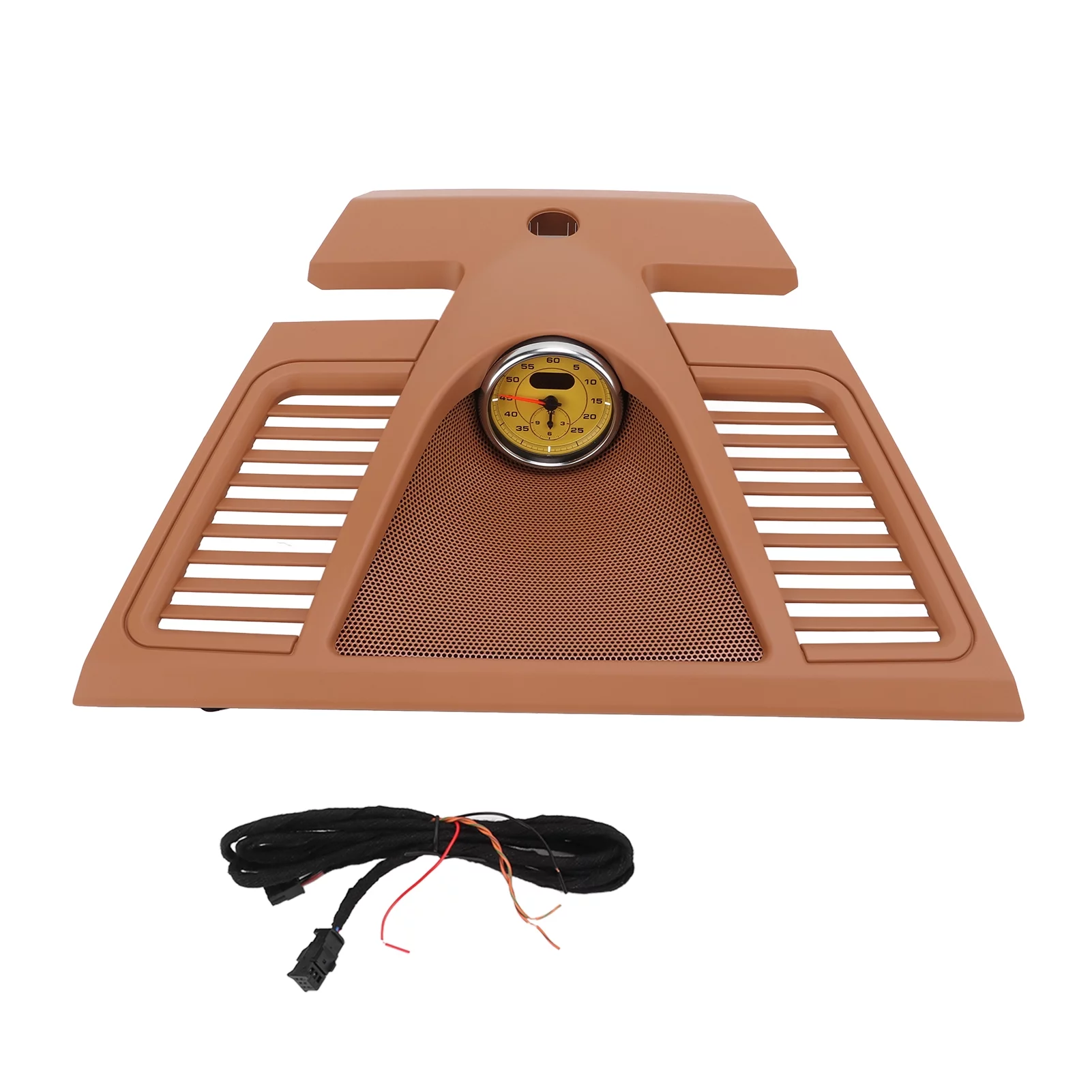 Panamera 2010-2016 Cognac Dash Clock Grille Cover 970 552 151 01 2S0 Yellow Car Styling Accessories