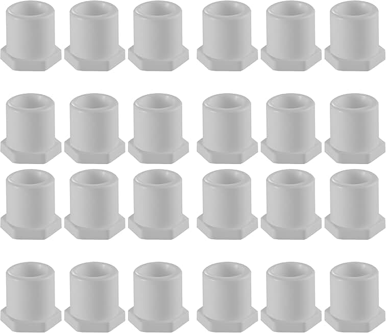 437 Series PVC Pipe Fitting - Reducing Bushing Flush Style - Schedule 40 (White) - 10×3