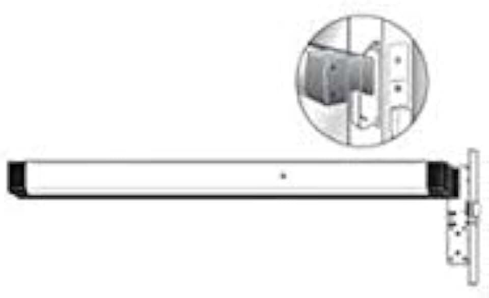 Adams Rite 8802EL-36-12 Electric Latch Retraction Rim Exit Device 12VDC