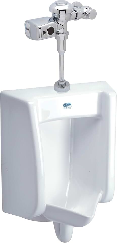Zurn Z.UR1.S Zurn One Battery Powered Sensor Urinal System with 0.125 GPF Flush Valve