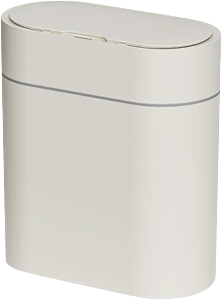 Smart Sensor Trash Can Bucket Narrow Seam Bin Wastebasket for Kitchen Toilet Bedroom(D)