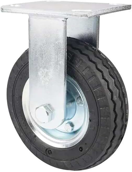 PONNYC Caster Heavy 6-inch Inflatable Directional Wheel Rubber Air Hotel Luggage Cart Factory 1Pcs