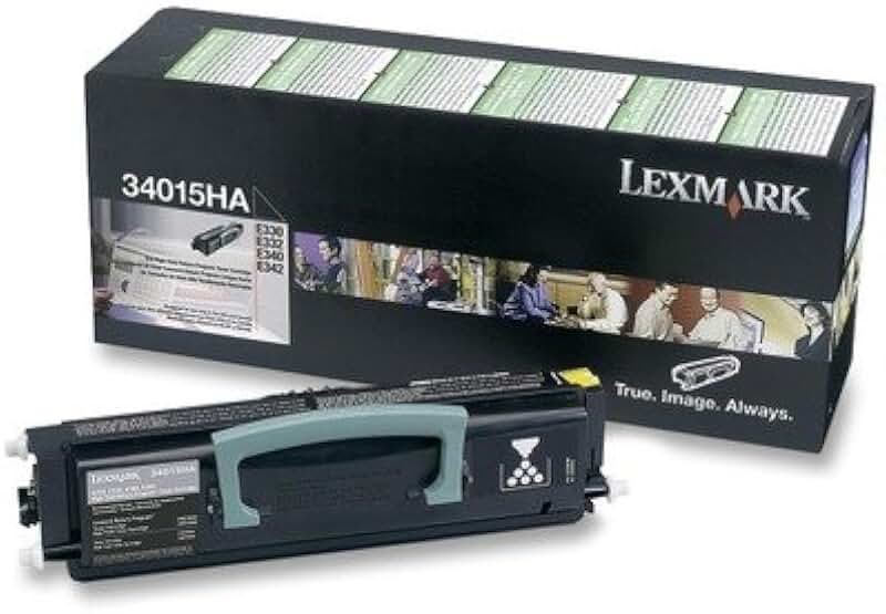 Lexmark 34015HA High-Yield Toner Cartridge, Black - in Retail Packaging