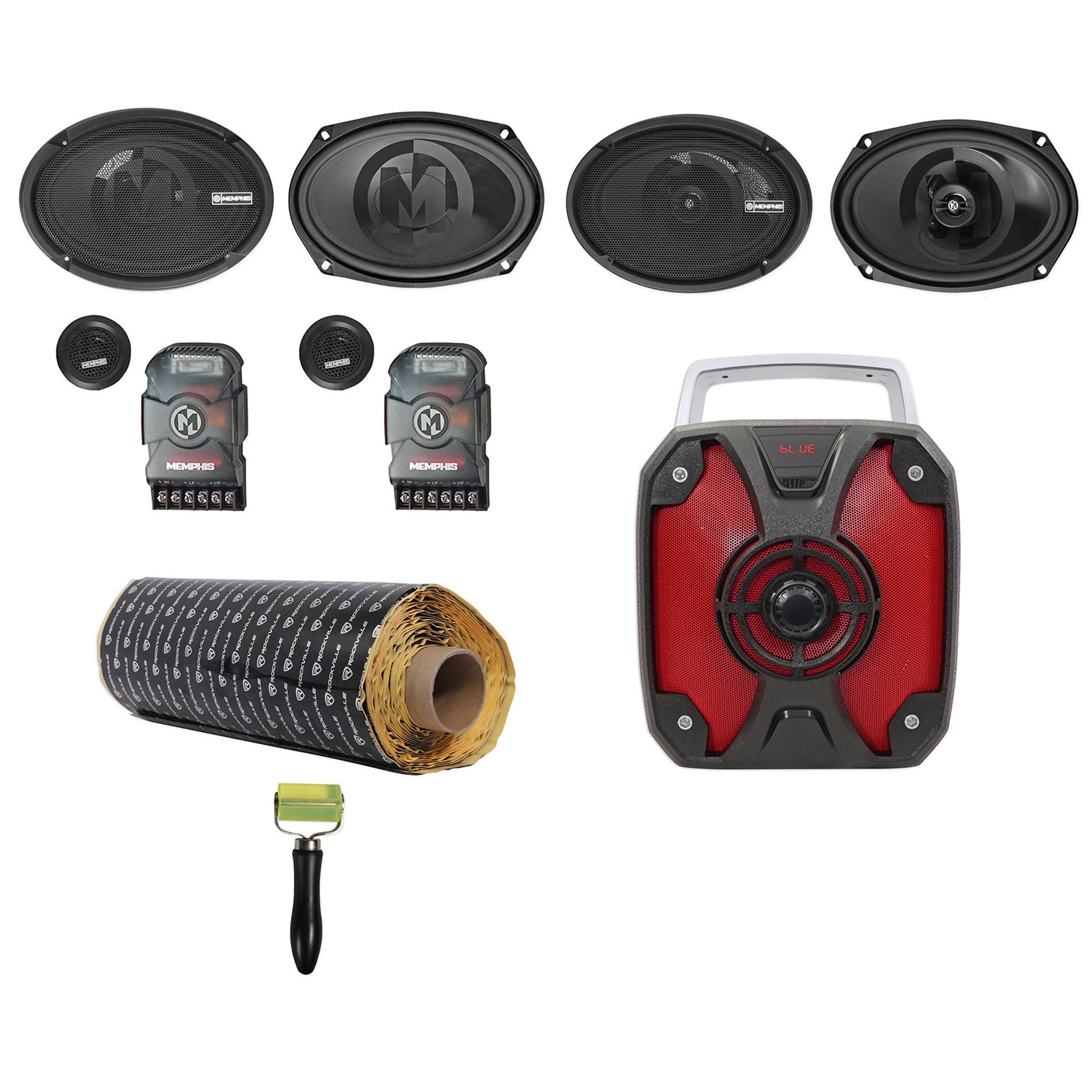 Pair Memphis Audio PRX690C 6x9