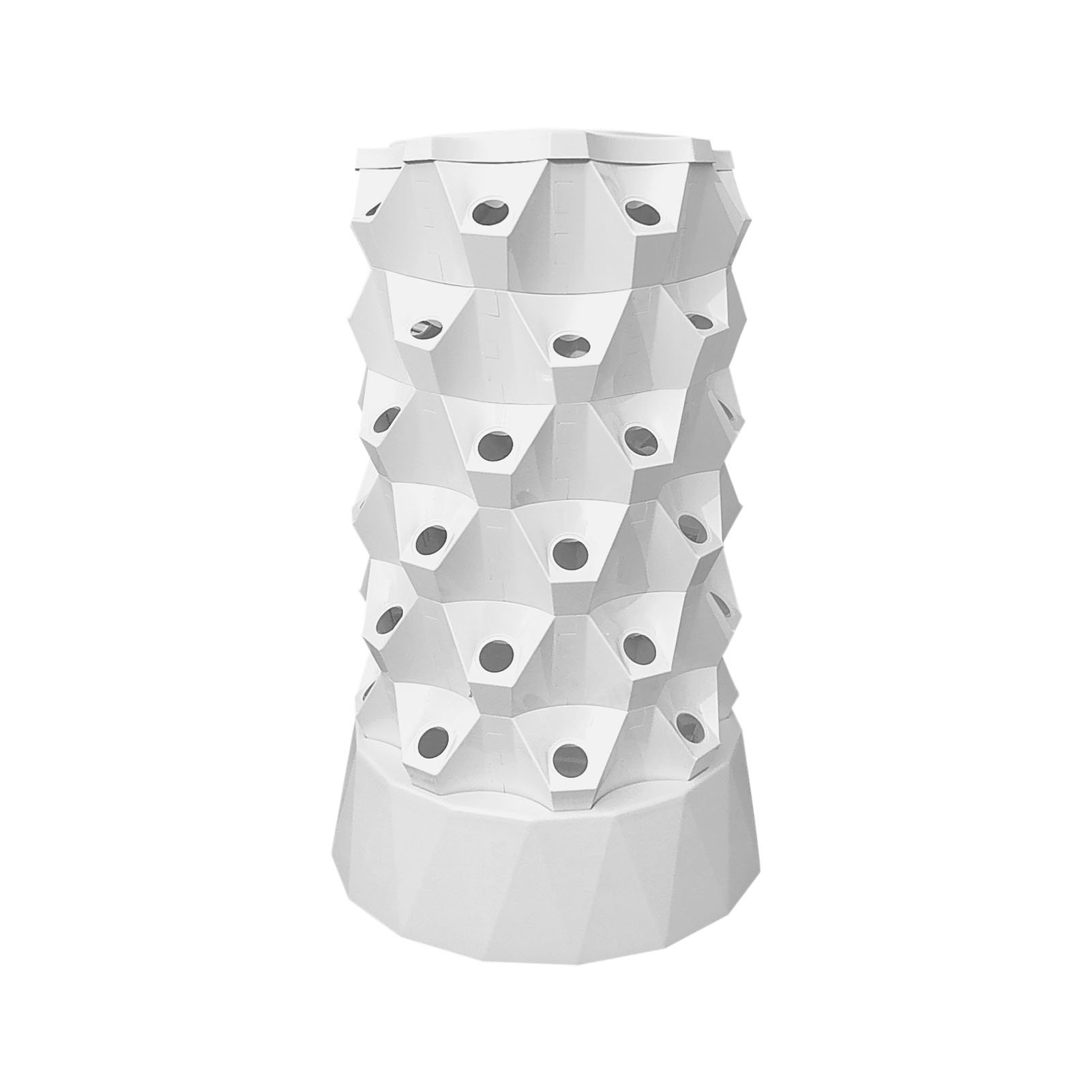 Indoor Hydroponic Tower | 48 Slots Hydroponic Grow Towers For Vegetables | Space-Saving Design Vertical Planter With Water Pump