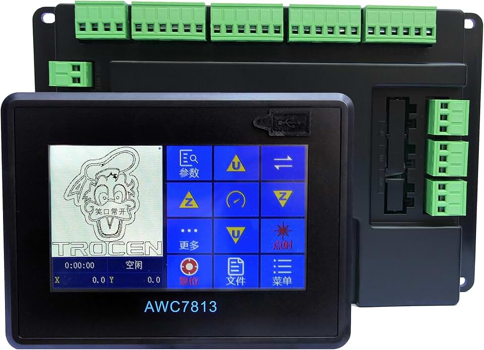 AWC7813 Laser Controller for Co2 Laser Cutting Machine Replace AWC708S TL1320