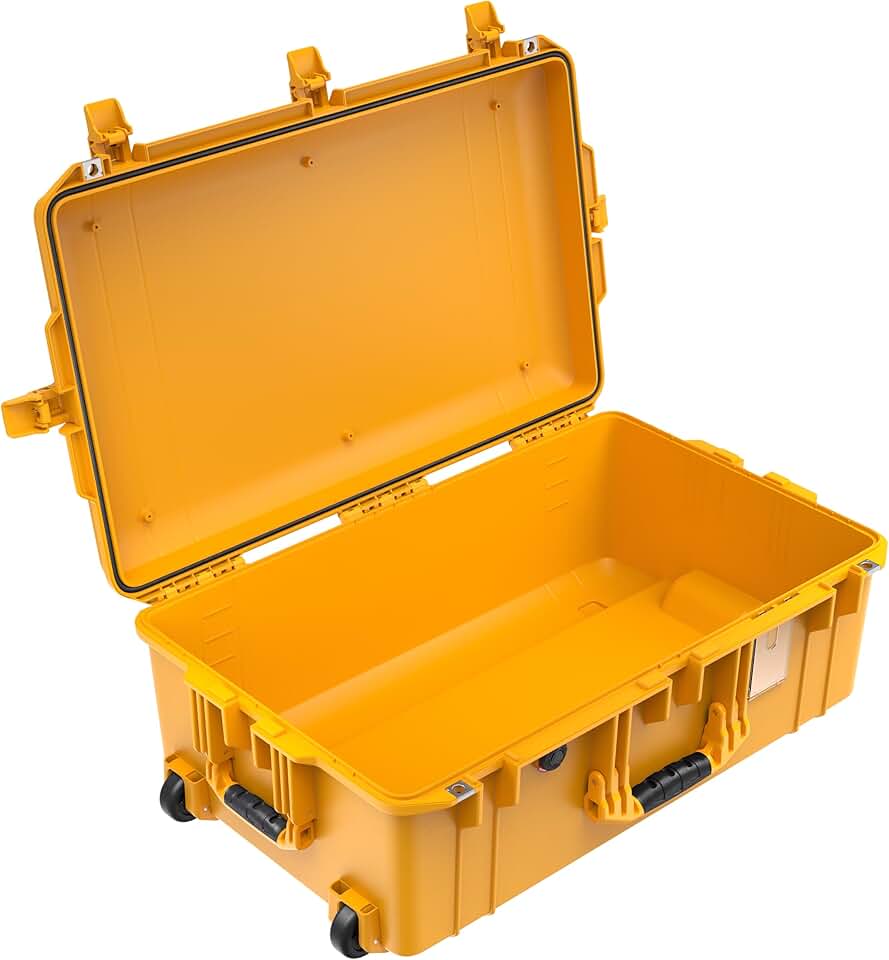 Pelican Air 1595 Case no Foam (Empty Case) - Yellow