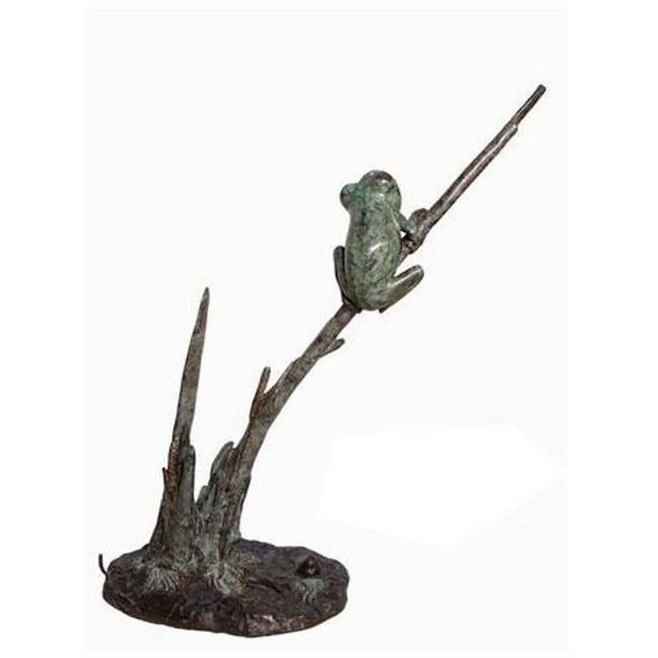 Panut Foundry  Bronze Frog on Branch 12in. x 24in.