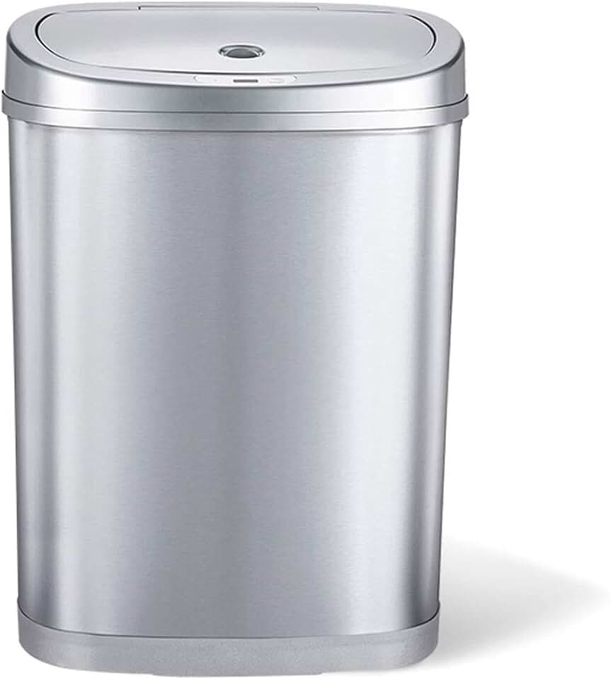 Classification Sensor Trash Can Smart Stainless Steel Can Auto Sealing Cover Garbage Classification Bins 30/42L(30L)