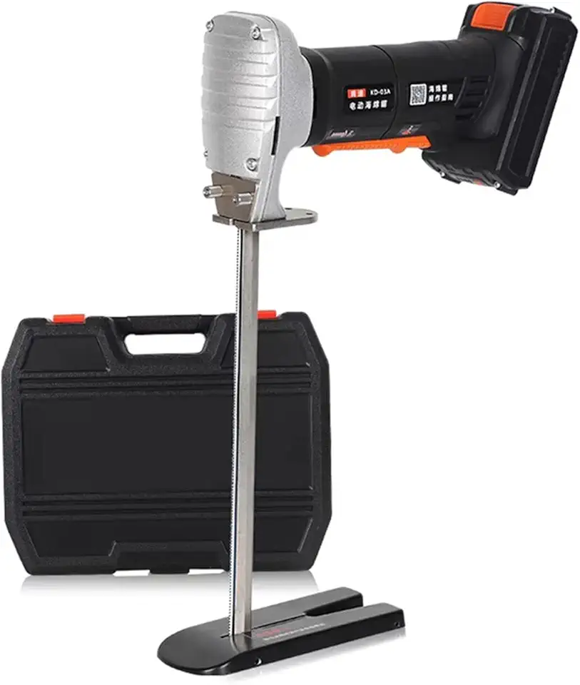 Electric Foam Saw, Professional Reciprocating Saw with rechargeable battery, Foam Rubber Cutting Tool for Cutting Foam, Sponge, and Upholstery Foam