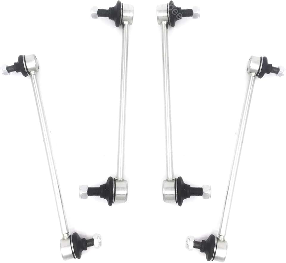 4pcs Front & Rear Stabilizer Sway Bar Links Suspension Steering Kit Set Compatible with Toyota Camry 2007 2008 2009 2010 2011