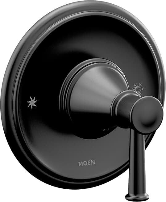 T2311BL Belfield 1-Handle Posi-Temp Pressure Balancing Trim Kit, Valve Required, Matte Black