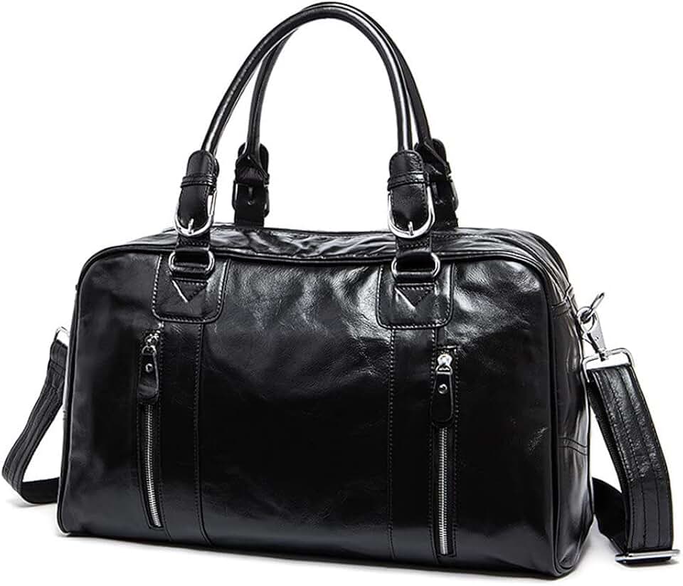 Men's Travel Bags Handbags Shoulder Messenger Bags Large Capacity Luggage Bags Business Travel Bags(E)