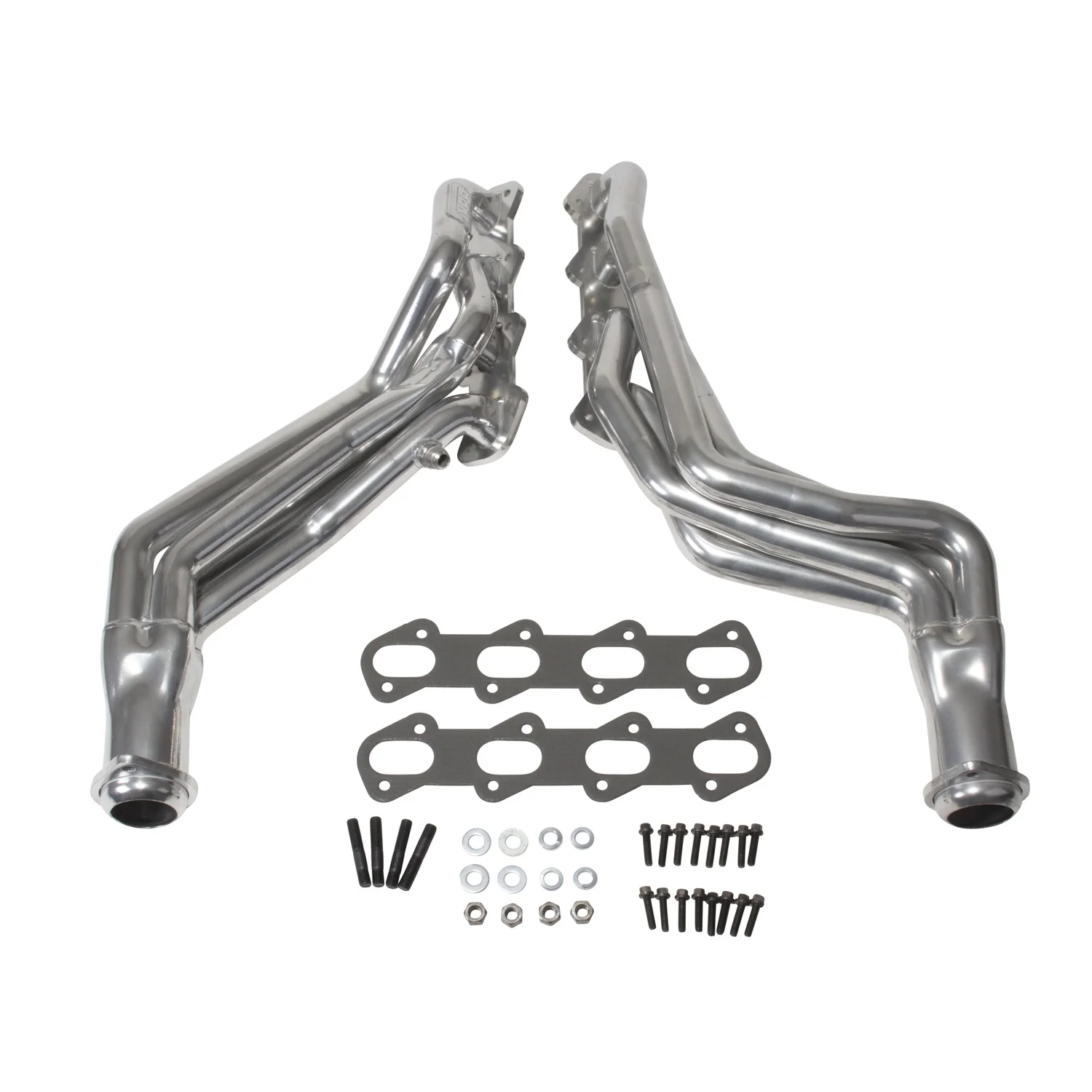 BBK Performance 15330 1-5/8 Long Tube Headers Polished Silver Ceramic Coated Fits select: 2001,2003-2004 FORD MUSTANG