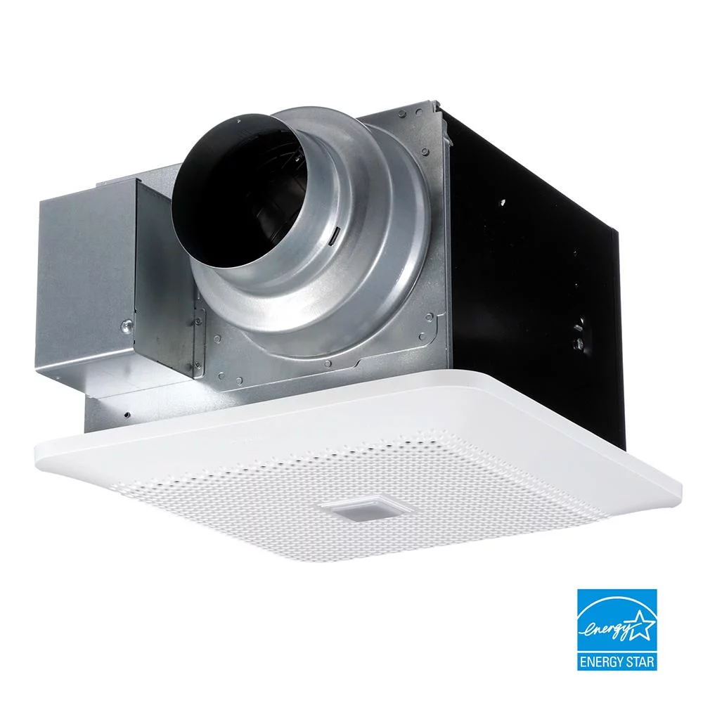 Panasonic WhisperChoice AutoPick-A-Flow 80/110 CFM Ceiling Bathroom Exhaust Fan with Motion/Humidity Sense and Flex-Z Fast Bracket