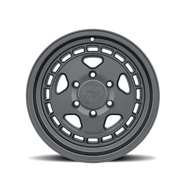 17 x 8.5 & 6x139.7 Bolt Pattern 0 mm ET 106.2 mm Center Bore Turbomac HD Classic Carbon Gray Wheel