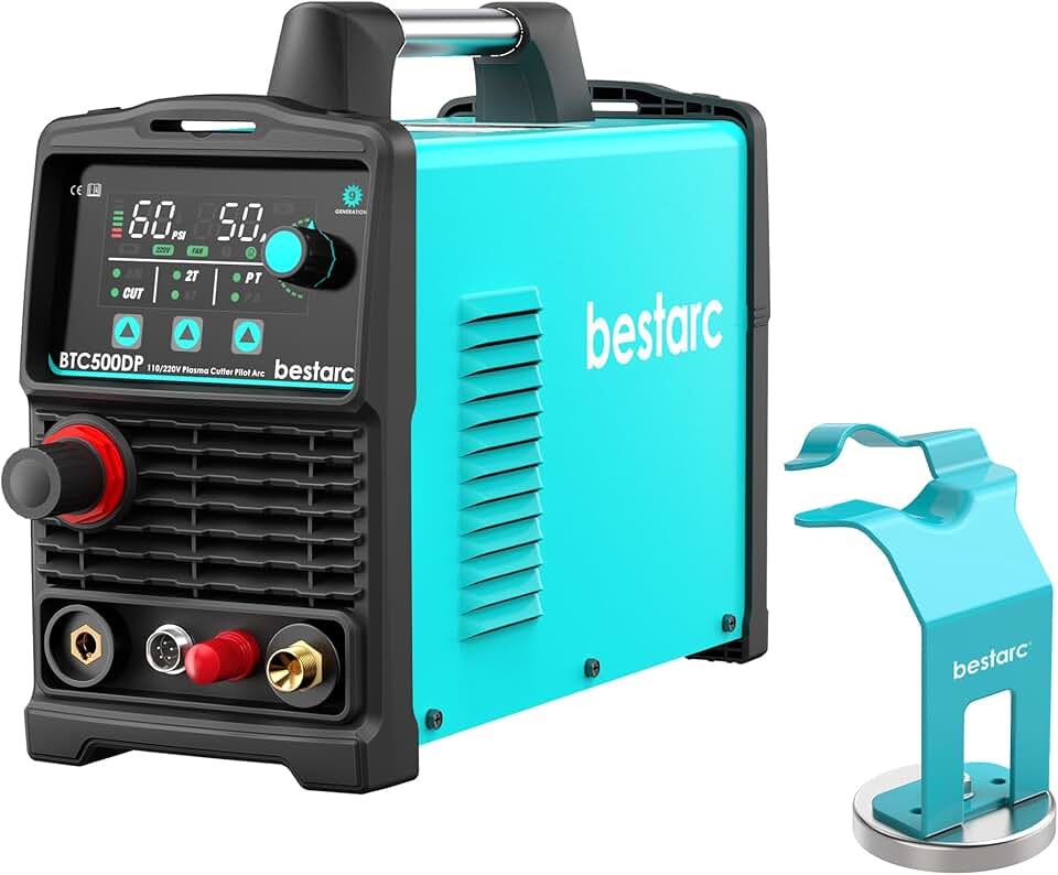 bestrac BTC500DP 9GEN Plasma Cutter & Magnetic MIG Welding Torch Holder
