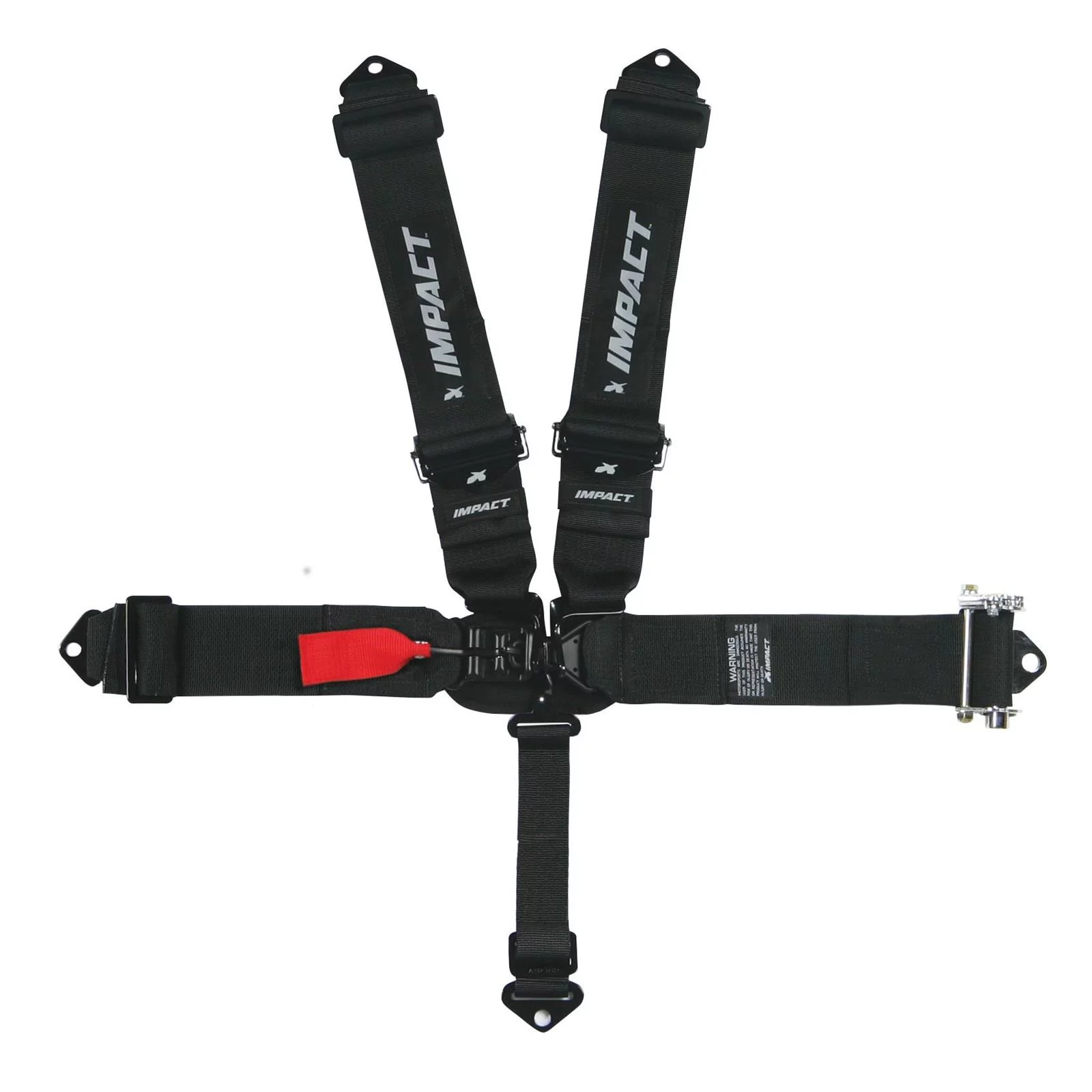 Impact Racing 5-Point Ratchet Seat Belt Set, 3