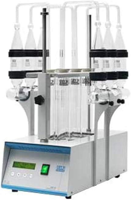 A00000085 Glassware Kit for Model HU 6 Hydrolysis Unit, 3 Position