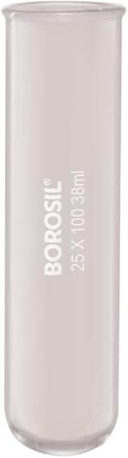 Borosil® Reusable Heavy Duty Test Tubes with Beaded Rim, 4mL (13 x 55mm), 800/CS