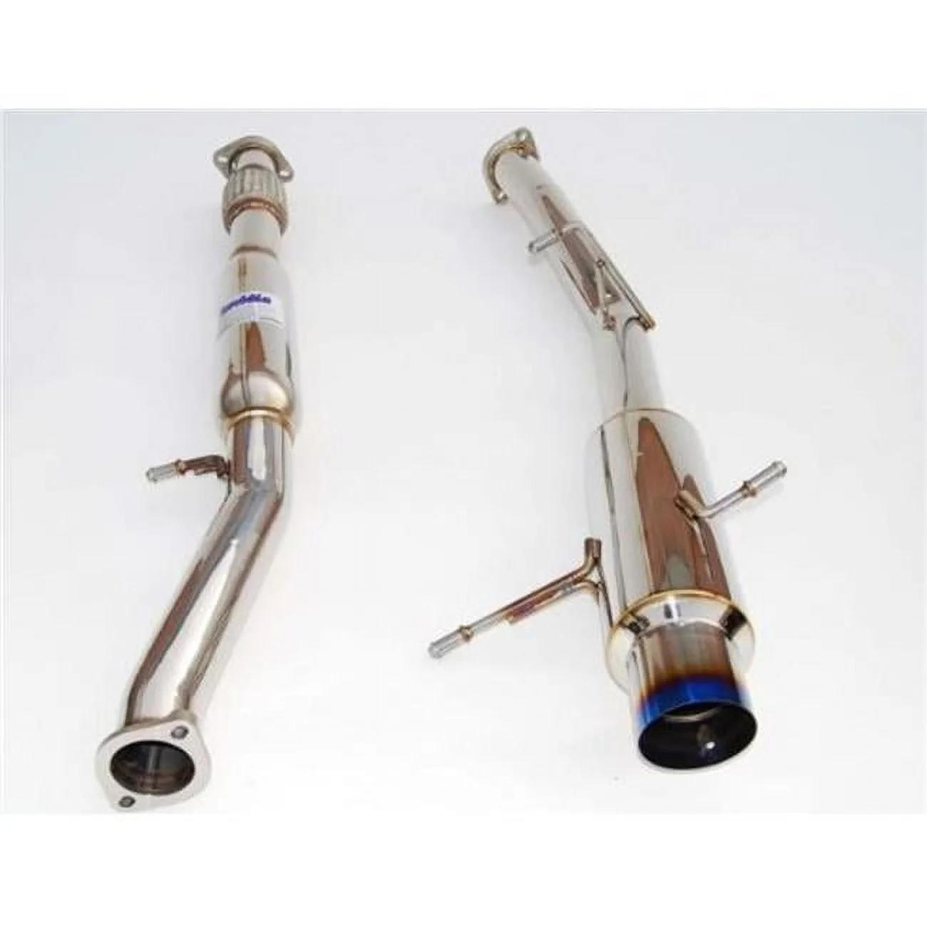 Invidia HS08SW5GTT 76 mm REGULAR Titanium Tip Cat-Back Exhaust for 2008 Plus WRX Hatch