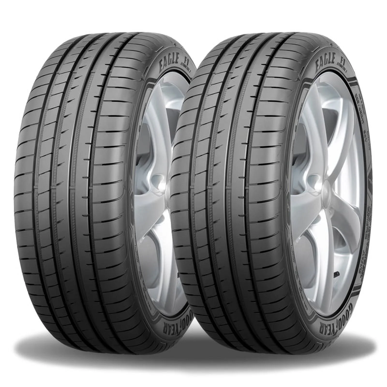 Pair of 2 Goodyear Eagle F1 Asymmetric 3 ROF Performance 245/40ZR20 95Y Run Flat Tires 783390385 / 245/40/20 / 2454020 Fits: 2014-16 Chevrolet Impala LTZ, 2017-18 Chevrolet Impala LT