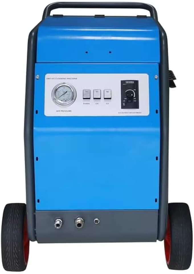 frigid cleaning machine, polar material stripper, icy blast cabinet, subfreezing debris eliminator