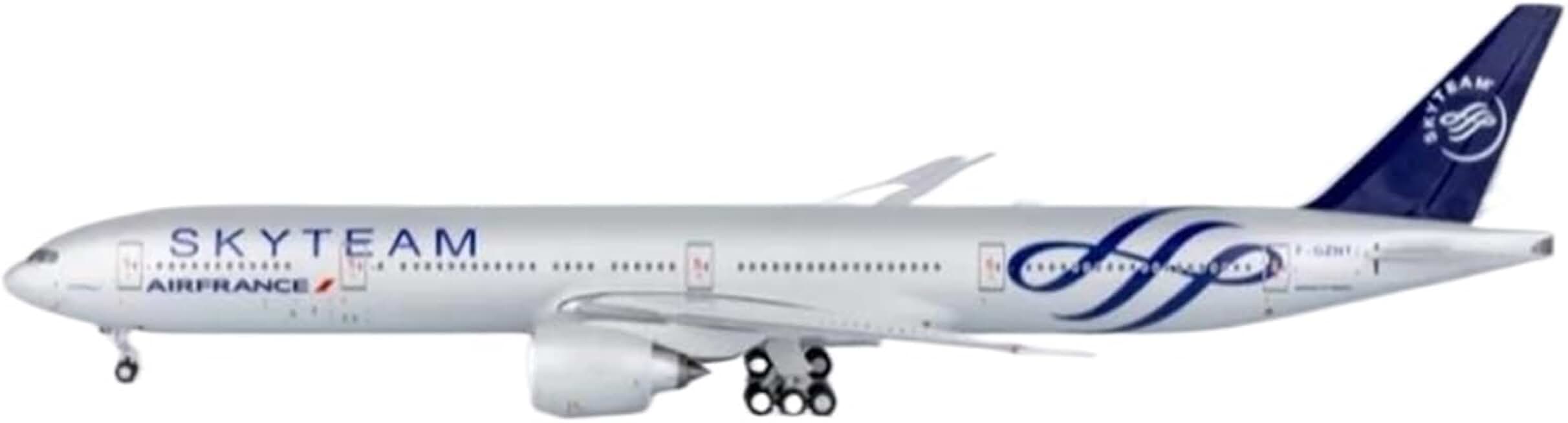 diecast Plane Model 1/400 Scale Prefab Model for Air France B777-300ER F-GZNT SkyTeam Alloy Die-cast Aircraft Collectible Model Fighter Model
