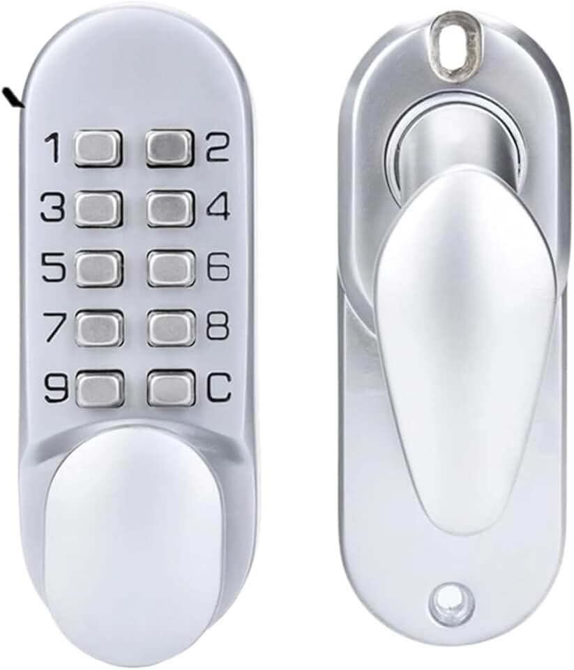 Zinc Alloy Keyless Door Lock Mechanical Combination Lock Safety Code Lock for Doors Handle Door Hardware Lock Furniture 1Pcs