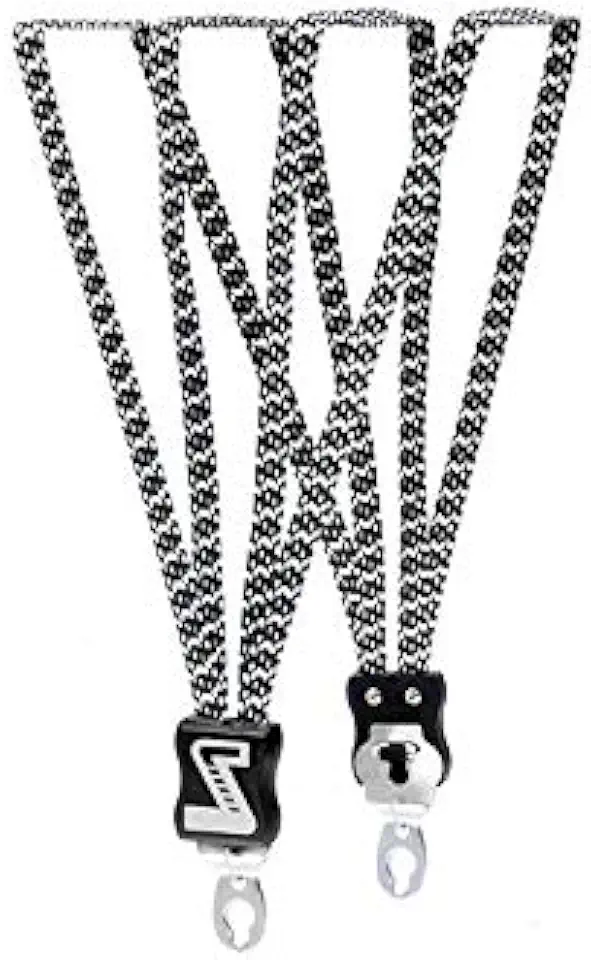 Simson Bicycle Accessories Lashing Strap Black & White Luggage Fastening Easy Installation, Clear