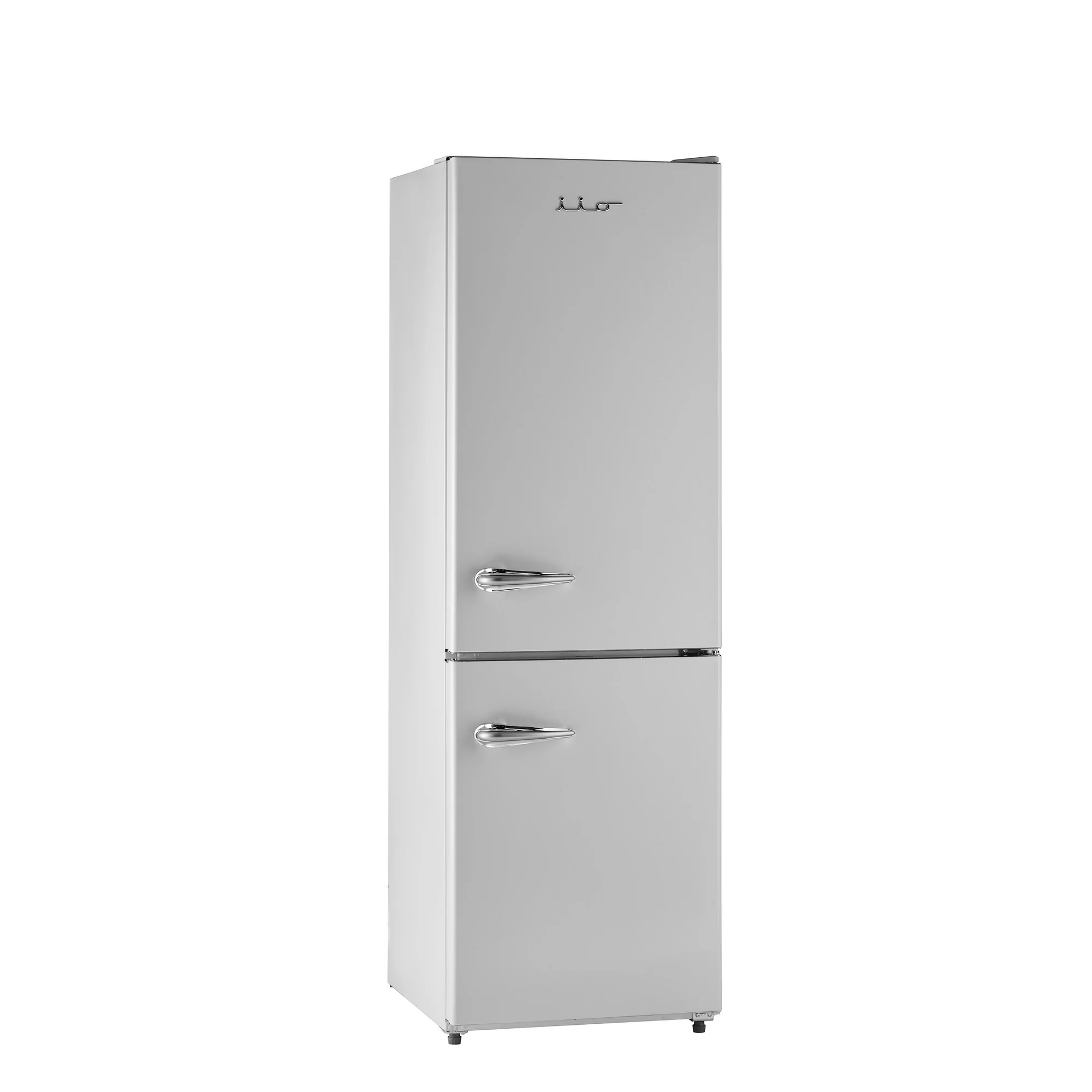 iio 11 Cu. Ft. Retro Refrigerator with Bottom Freezer in White (Right Hinge)
