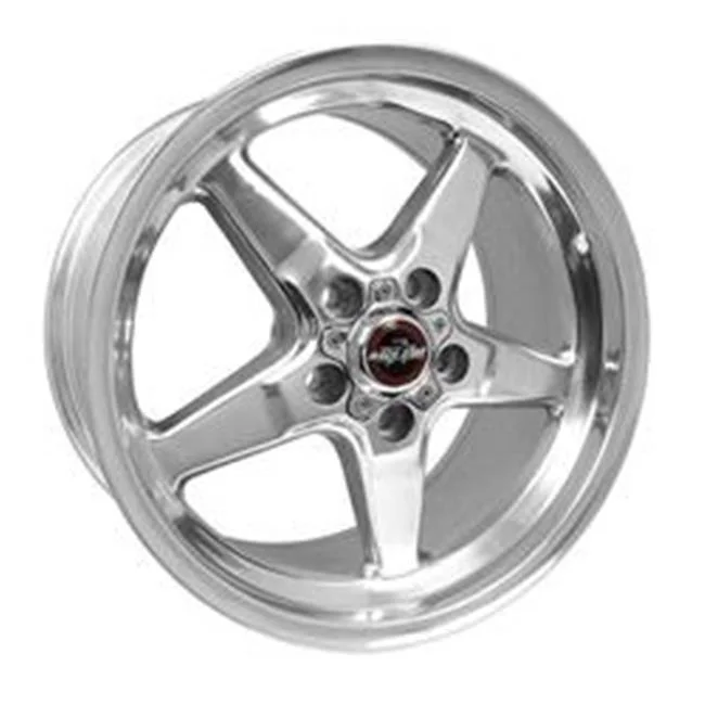 17 x 10.5, 5 x 4.5 BC 7.63 BS 92 Drag Star Direct Drill Polished Wheel