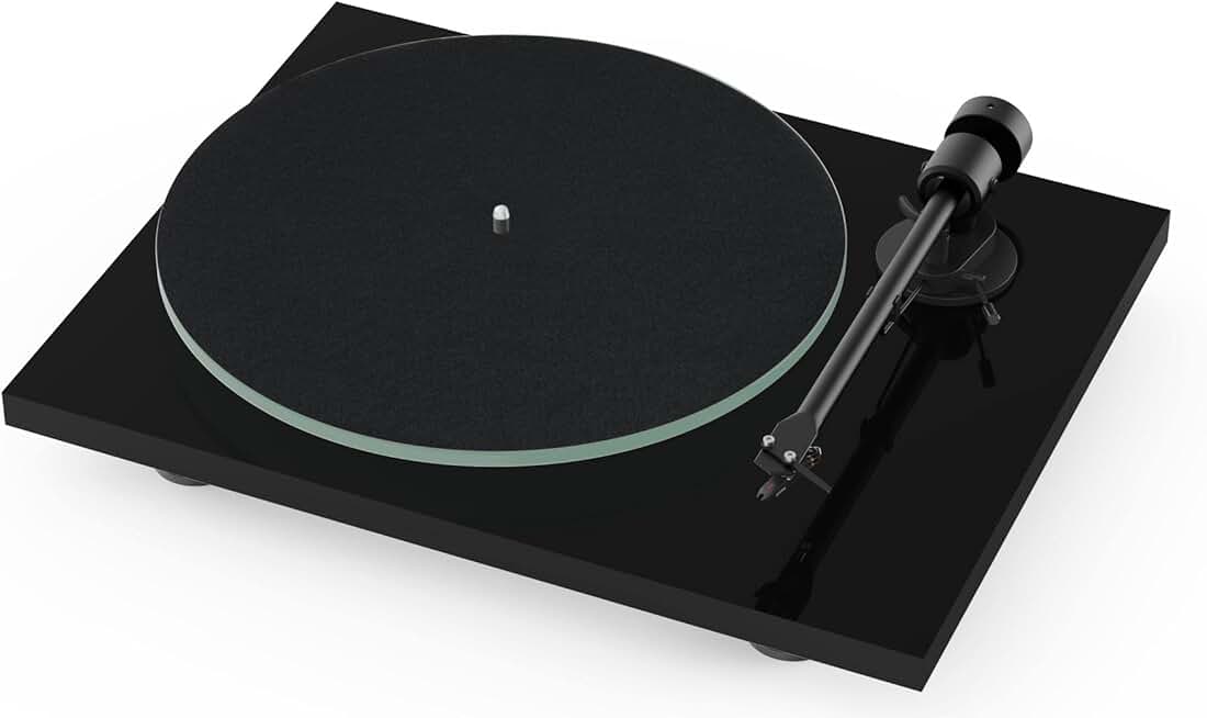 Pro-Ject T1 Turntable (Piano Black)