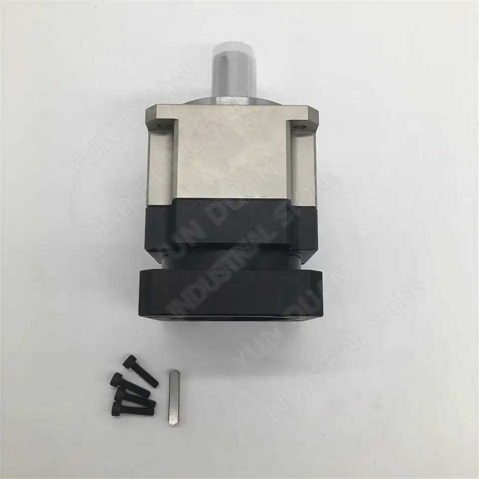 20:1 Helical Gear Planetary Ratio 20 Reducer Gearbox 19mm for NEMA34 90mm 750W 1KW AC Servo Motor Robot 1Pcs