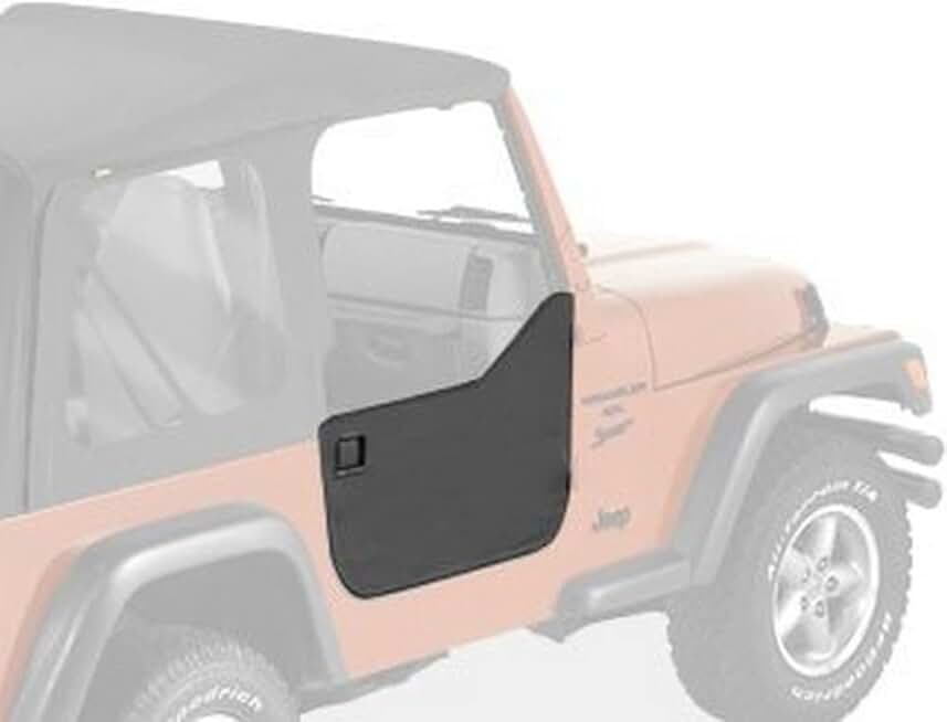 Bestop 5303935 Black Diamond Lower Fabric Half Doors